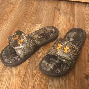 Under Armour Camo Slides